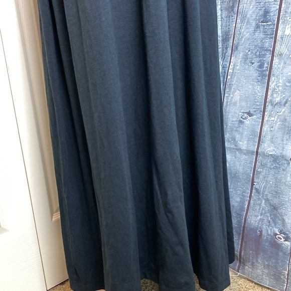 Columbia PFG Cotton Blend Maxi Dress XL Black Hike Camping Fishing Granola Girl - Picture 8 of 16